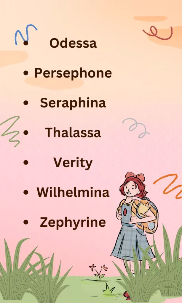 Classic Vintage Girl Names