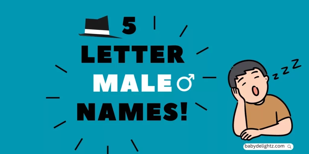 5 letter male names.