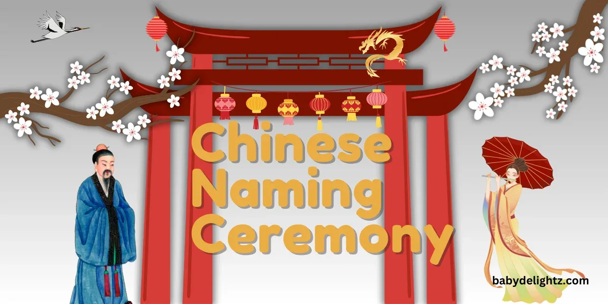 Chinese naming ceremony.